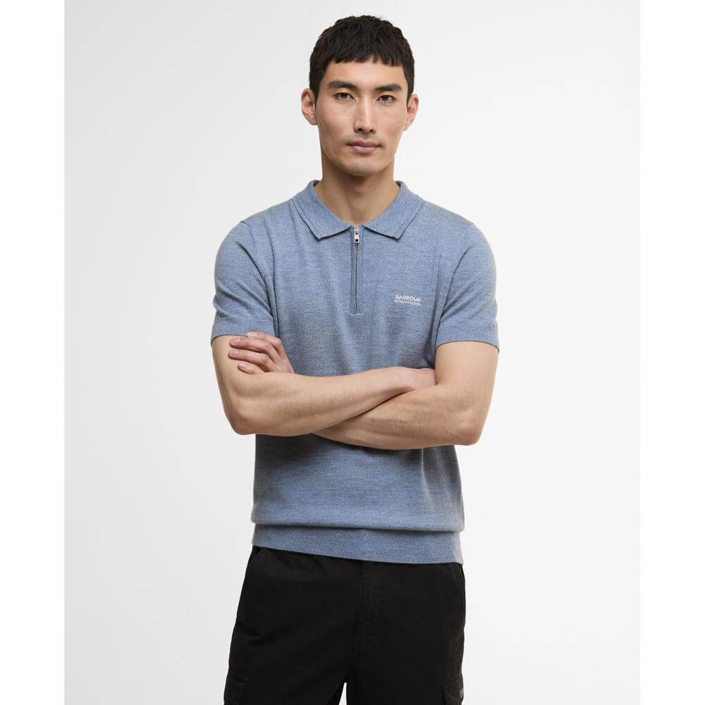Barbour International Maverick Knitted Polo Shirt